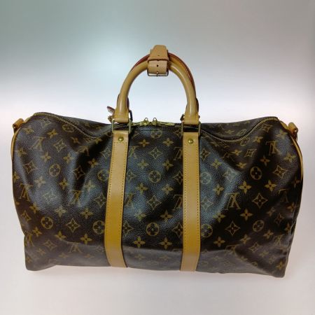  LOUIS VUITTON ルイヴィトン キーポル･バンドリエール 45 ボストンバッグ 旅行鞄 M41418 ブラウン