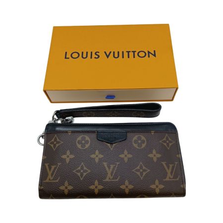  LOUIS VUITTON ルイヴィトン モノグラムマカサー ジッピー ドラゴンヌ 長財布 M69407 ブラウン 箱付 RFID確認済