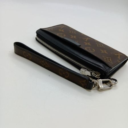  LOUIS VUITTON ルイヴィトン モノグラムマカサー ジッピー ドラゴンヌ 長財布 M69407 ブラウン 箱付 RFID確認済