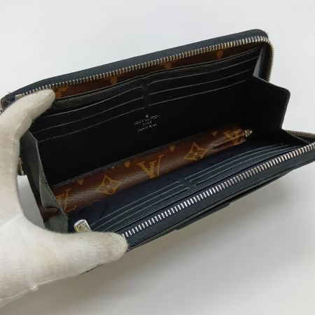  LOUIS VUITTON ルイヴィトン モノグラムマカサー ジッピー ドラゴンヌ 長財布 M69407 ブラウン 箱付 RFID確認済