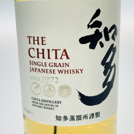 【北海道内限定発送】 SUNTORY サントリー 知多 THE CHITA ジャパニーズウイスキー 700ml 43度 未開栓