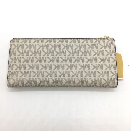  MICHAEL KORS マイケルコース JET SET TRAVEL ウォレット ラージ - MKシグネチャー 35F8GTVZ3B アイボリー