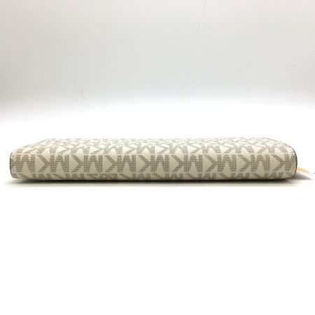  MICHAEL KORS マイケルコース JET SET TRAVEL ウォレット ラージ - MKシグネチャー 35F8GTVZ3B アイボリー