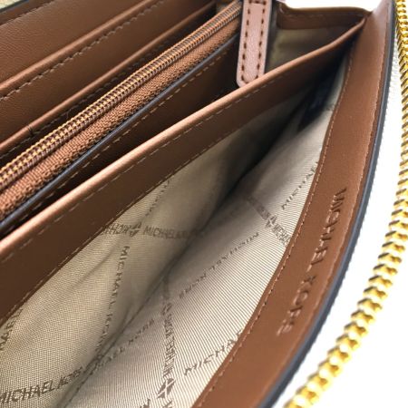  MICHAEL KORS マイケルコース JET SET TRAVEL ウォレット ラージ - MKシグネチャー 35F8GTVZ3B アイボリー