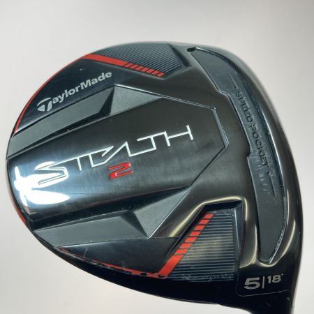  TaylorMade テーラーメイド STEALTH2 5FW 18° フェアウェイウッド テンセイ レッド CK50 TX リシャフト トゥ罅割れ有