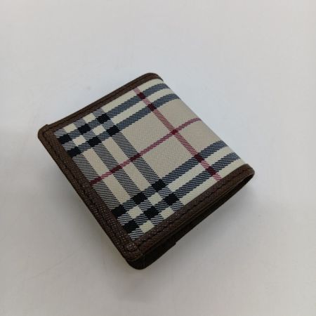  BURBERRY バーバリー ノバチェック コインケース 財布 ブラウン  箱付