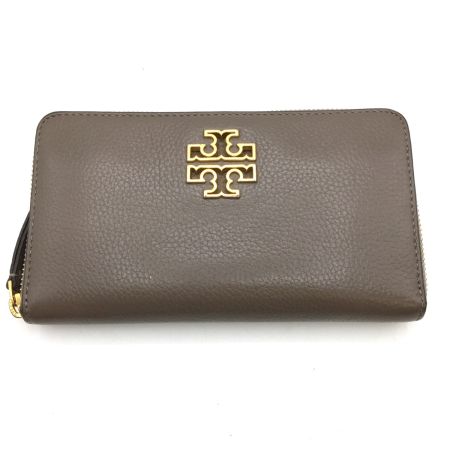  TORY BURCH トリーバーチ ブリテン ジップ アラウンド ウォレット ・パスケース付き  1410004