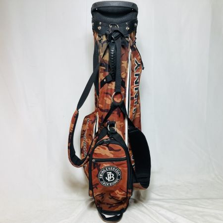  Jack Bunny!! ジャックバニー キャディバッグ スタンドバッグ 迷彩柄 6分割 2.75kg ダメージ多