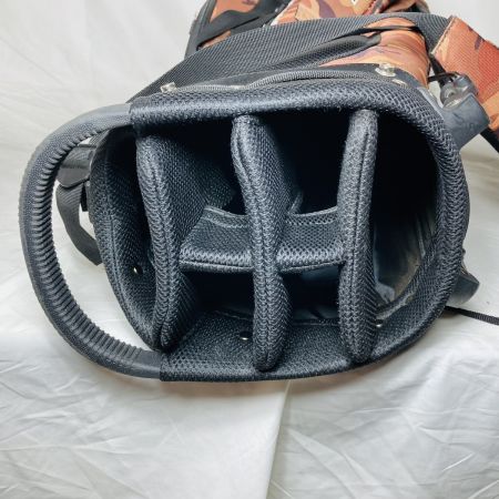  Jack Bunny!! ジャックバニー キャディバッグ スタンドバッグ 迷彩柄 6分割 2.75kg ダメージ多