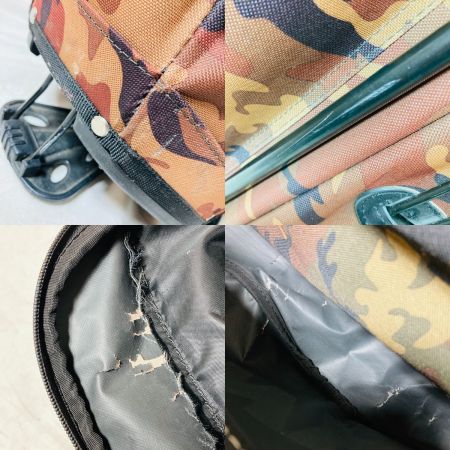  Jack Bunny!! ジャックバニー キャディバッグ スタンドバッグ 迷彩柄 6分割 2.75kg ダメージ多