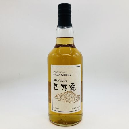 【北海道内限定発送】 巳乃霞 MINOKA GRAIN WHISKY グレーン ウイスキー 700ml 40% 箱無 未開栓