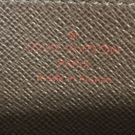  LOUIS VUITTON ルイヴィトン ダミエ ジッピーウォレット N41661 ブラウン