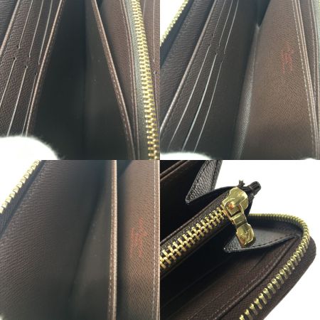  LOUIS VUITTON ルイヴィトン ダミエ ジッピーウォレット N41661 ブラウン