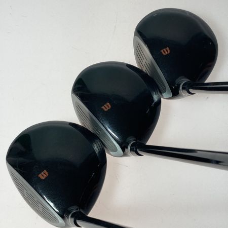  Wilson ウィルソン PROSTAFF QUADMETAL 3FW 5FW 7FW フェアウェイウッド 3本セット
