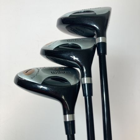  Wilson ウィルソン PROSTAFF QUADMETAL 3FW 5FW 7FW フェアウェイウッド 3本セット