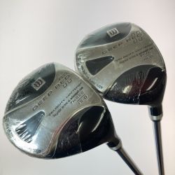 ◎◎ Wilson ウィルソン DEEP RED 15° 18° 3FW 5FW フェアウェイウッド 2本セット Dynamic Gold R300 Bランク