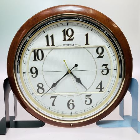  SEIKO セイコー からくり時計 電波掛時計 RE559B 文字盤開閉がたつき有