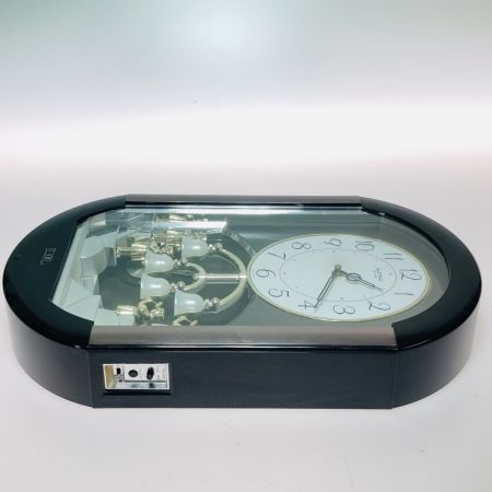  RHYTHM リズム からくり時計 掛け時計 振り子 Small World 4MH688