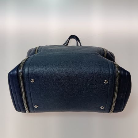  Salvatore Ferragamo サルヴァトーレフェラガモ ガンチーニ トートバッグ EE-21 E084 ネイビー