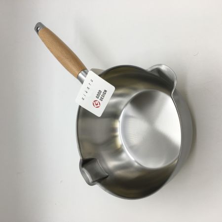  ヨシカワ  両口ステンレス雪平鍋18ｃｍ