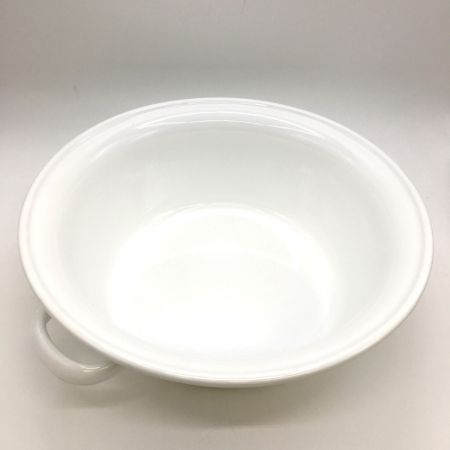   野田琺瑯 たらい 小 32cm 箱、説明書付