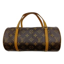 ◎◎ LOUIS VUITTON ルイヴィトン モノグラム パピヨン ハンドバッグ M51386 ブラウン Cランク
