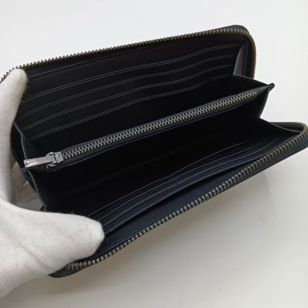  COACH コーチ アコーディオン ウォレット シグネチャー キャンバス 長財布 58112 ベージュ x ブラック