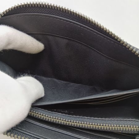  COACH コーチ アコーディオン ウォレット シグネチャー キャンバス 長財布 58112 ベージュ x ブラック