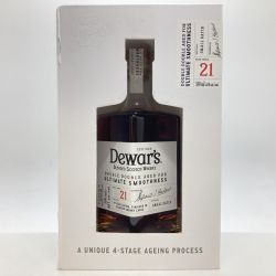 ◎◎ Dewar's デュワーズダブルダブル 21年 ウイスキー 500ml 46% 箱付 Sランク 未開栓