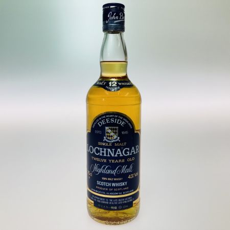  Royal Lochnagar 12年 Deeside表記 1980年代流通品 750ml 43% ラベル傷み有 箱無 未開栓