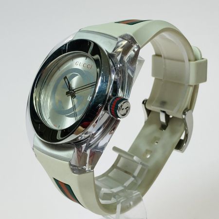  GUCCI グッチ シェリーライン メンズ クォーツ 腕時計 箱付 137.1