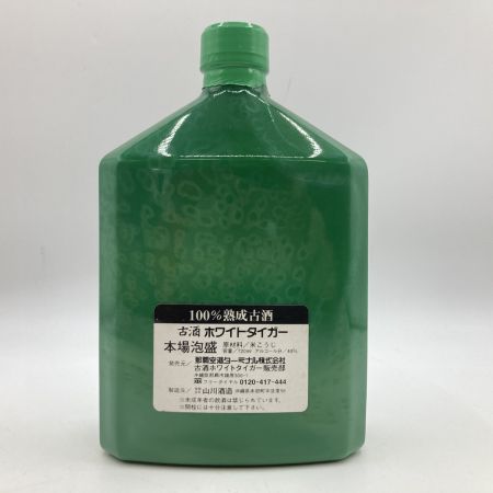 【北海道内限定発送】  ホワイトタイガー 本場泡盛 100％熟成古酒 720ml 40% 未開栓