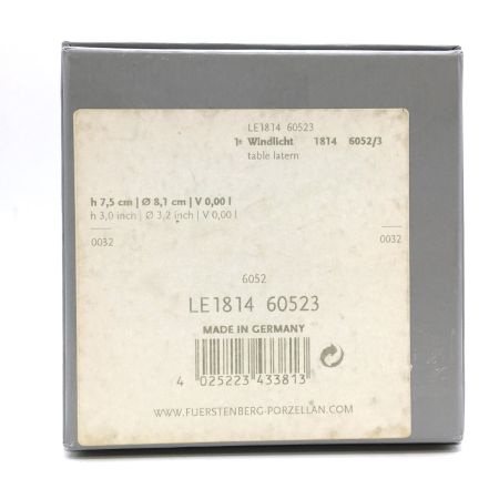   FURSTENBERG フュルステンベルク キャンドルホルダー LE1814 60523