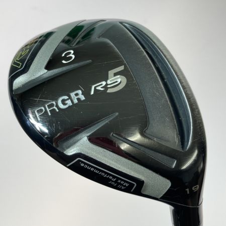 PRGR プロギア RS5 3UT 19° ユーティリティ REXIS KAIZA-Xh 8S リシャフト カバー付