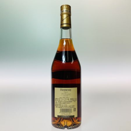  Hennessy ヘネシー V.S.O.P フィーヌ シャンパーニュ 700ml 40% ブランデー コニャック 902 未開栓
