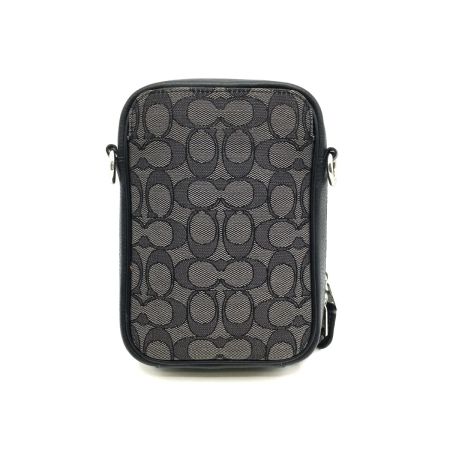  COACH コーチ メンズ　ショルダーバッグ シグネチャー  CH097 ブラック