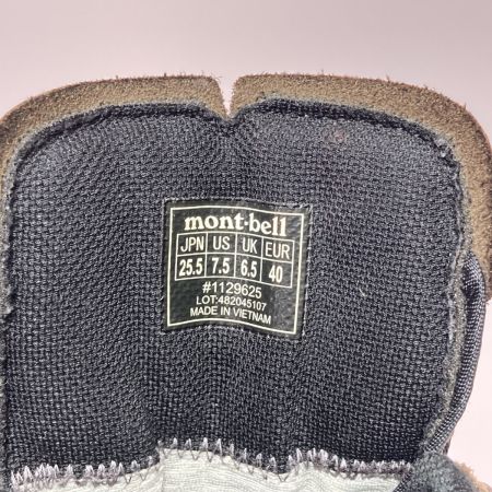  mont･bell モンベル アルパインクルーザー 800 レザー Men's トレッキングシューズ 25.5cm 1129625