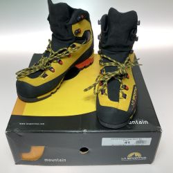 ◎◎ LA SPORTIVA TRANGO ALPINE GTX トランゴ アルパイン GTX 約26.5cm ZFMS090 登山靴 トレッキングシューズ 箱付 Bランク