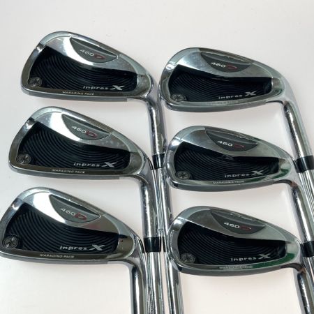  YAMAHA ヤマハ inpresX インプレスX 460D 5-9.P 6本 シャフトサビ 現状渡し ジャンク