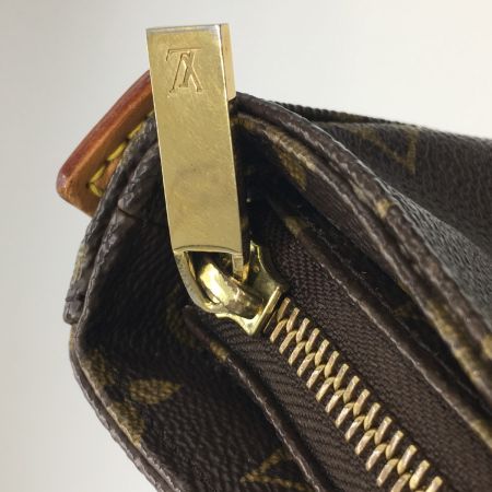  LOUIS VUITTON ルイヴィトン  モノグラム ルーピングMM ショルダーバック M51146 ブラウン