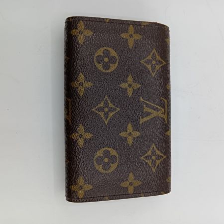  LOUIS VUITTON ルイヴィトン モノグラム ポルト モネ・ビエ トレゾール 2つ折り財布 M61730 ブラウン