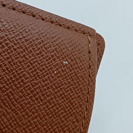  LOUIS VUITTON ルイヴィトン モノグラム ポルト モネ・ビエ トレゾール 2つ折り財布 M61730 ブラウン