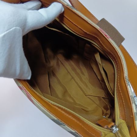  BURBERRY バーバリー ノバチェック ワンショルダーバッグ キャメル