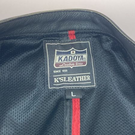  KADOYA K'S LEATHER レザージャケット サイズL