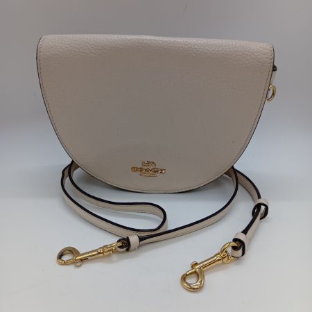 COACH コーチ ショルダーバッグ ポシェット C1432 ホワイト