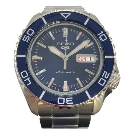  SEIKO セイコー 5 SPORTS ファイブスポーツ 自動巻 腕時計 文字盤ブルー 箱付 SBSA259 4R36-16D0