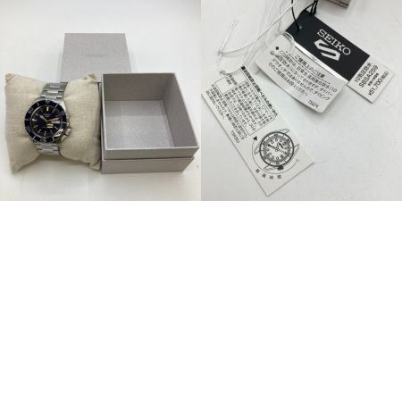  SEIKO セイコー 5 SPORTS ファイブスポーツ 自動巻 腕時計 文字盤ブルー 箱付 SBSA259 4R36-16D0