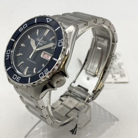  SEIKO セイコー 5 SPORTS ファイブスポーツ 自動巻 腕時計 文字盤ブルー 箱付 SBSA259 4R36-16D0