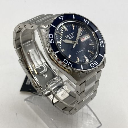 SEIKO セイコー 5 SPORTS ファイブスポーツ 自動巻 腕時計 文字盤ブルー 箱付 SBSA259 4R36-16D0