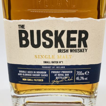  BUSKER スモールバッチ シングルモルト ウイスキー 700ml 46.3% 未開栓
